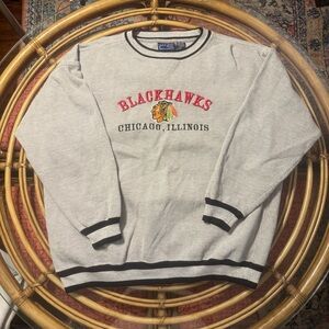 Chicago Blackhawks Gray Sweater